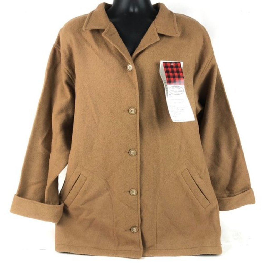 NEW $221 vintage Bemidji Woolen Mills Jacket Coat women's‎